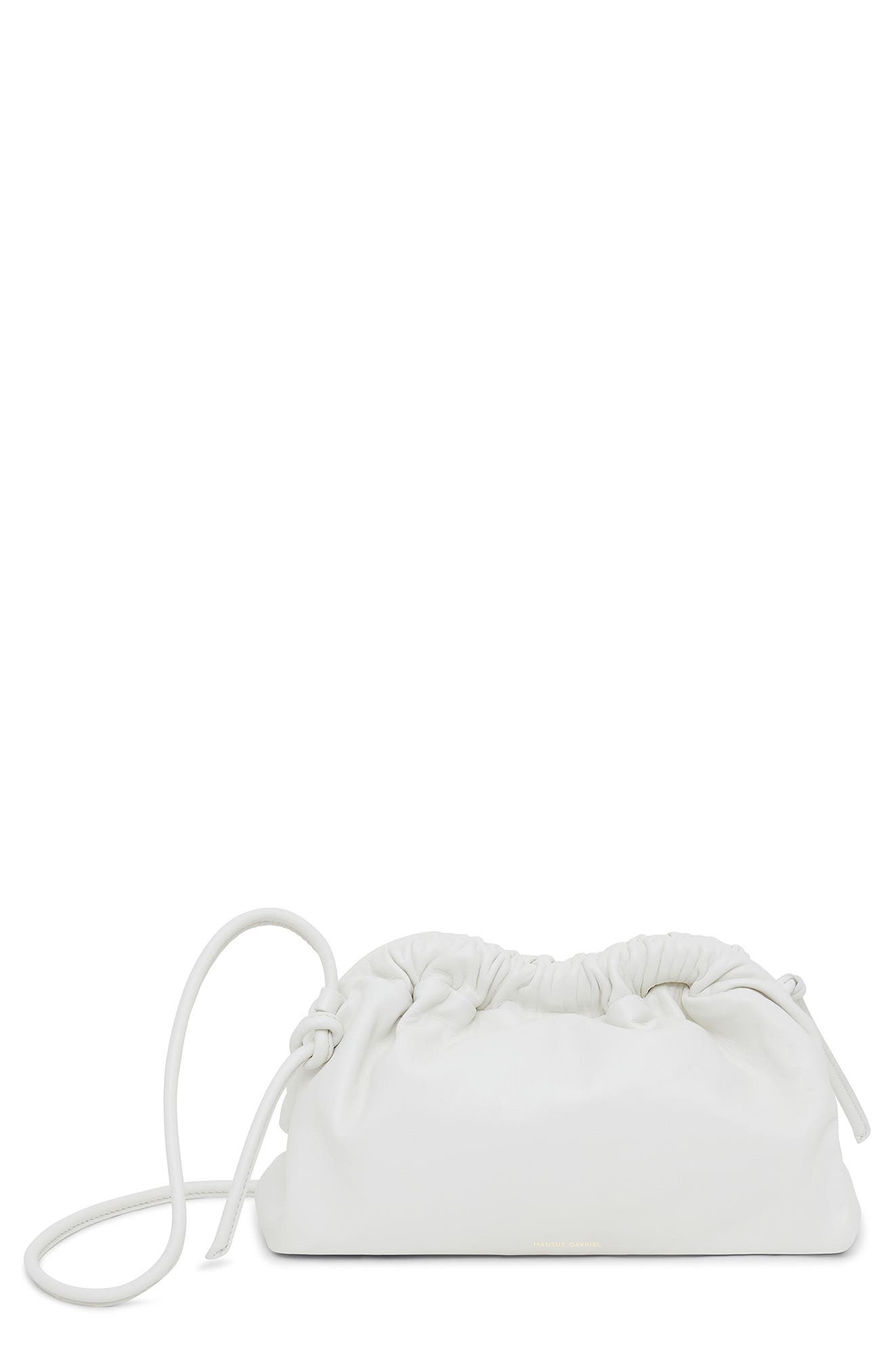 Flowers White Soft Spring Tote Bag Purse Handbag For Women Girls 